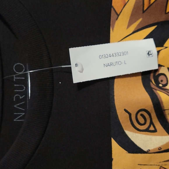 Naruto Uzumaki Black T Shirt - Picture 4 of 4